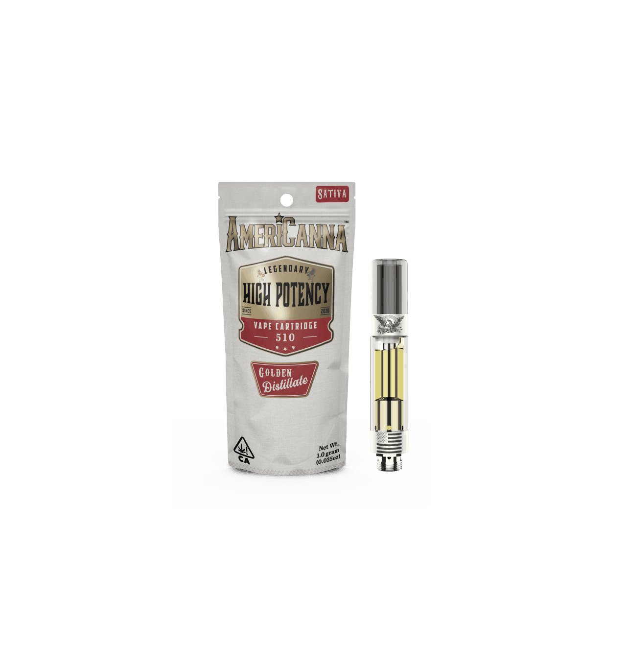 Mowie Wowie 1g High Potency Distillate Vape Cart