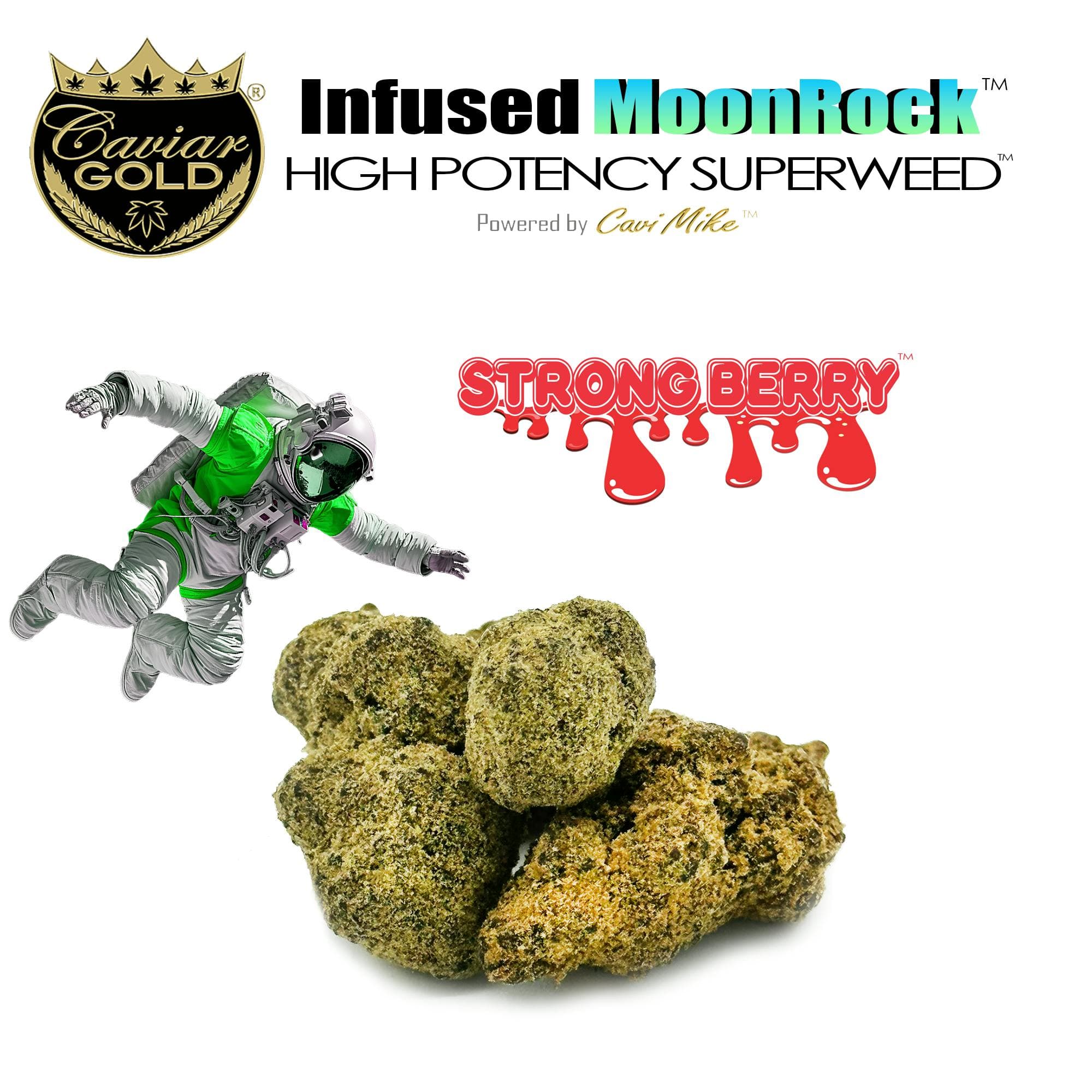 Caviar Gold l Moon Rocks l Strongberry l 3.5g