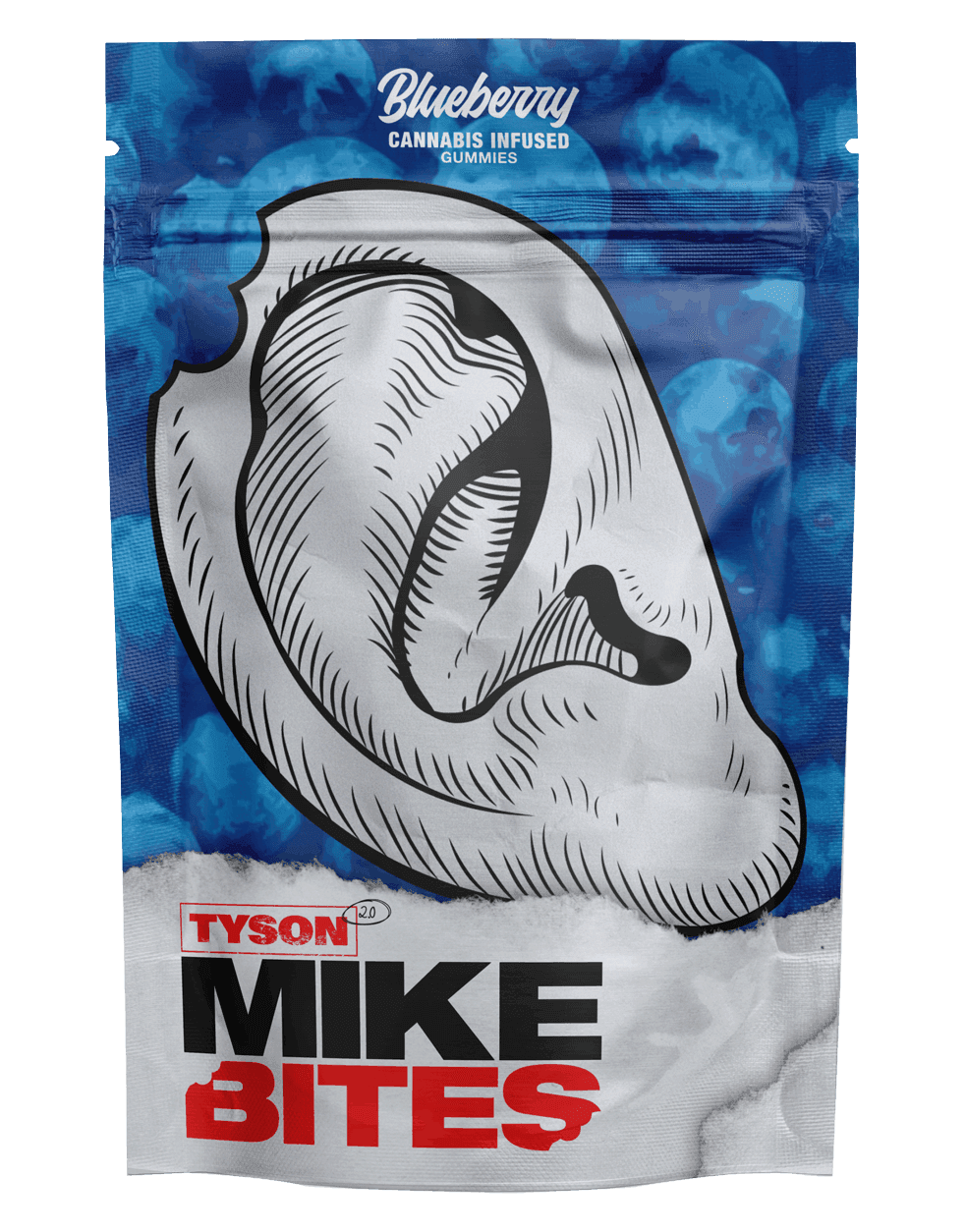 Mike Bites Blueberry